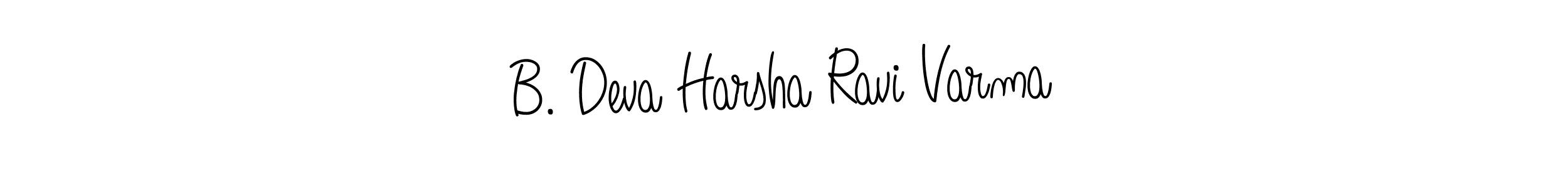 Here are the top 10 professional signature styles for the name B. Deva Harsha Ravi Varma. These are the best autograph styles you can use for your name. B. Deva Harsha Ravi Varma signature style 5 images and pictures png