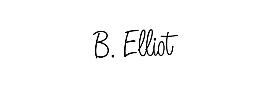 Make a short B. Elliot signature style. Manage your documents anywhere anytime using Angelique-Rose-font-FFP. Create and add eSignatures, submit forms, share and send files easily. B. Elliot signature style 5 images and pictures png