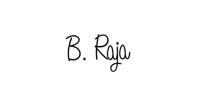 Make a beautiful signature design for name B. Raja. Use this online signature maker to create a handwritten signature for free. B. Raja signature style 5 images and pictures png