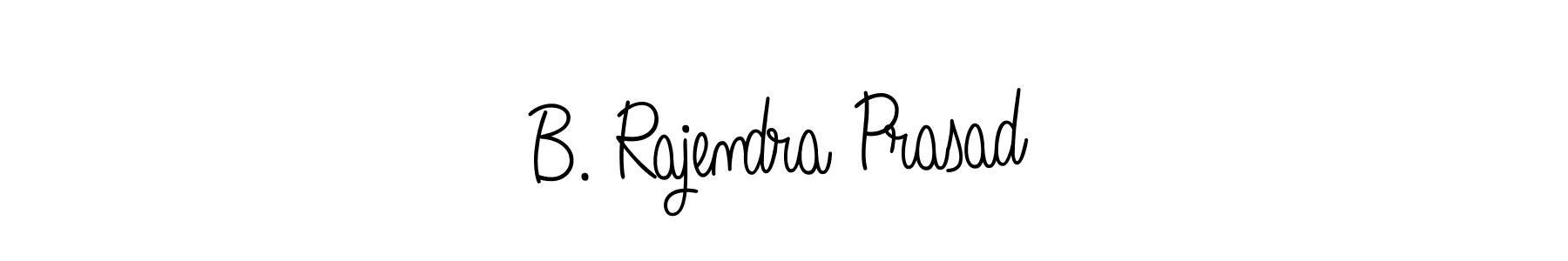 Design your own signature with our free online signature maker. With this signature software, you can create a handwritten (Angelique-Rose-font-FFP) signature for name B. Rajendra Prasad. B. Rajendra Prasad signature style 5 images and pictures png