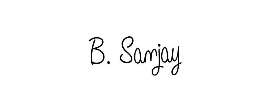 Make a beautiful signature design for name B. Sanjay. Use this online signature maker to create a handwritten signature for free. B. Sanjay signature style 5 images and pictures png