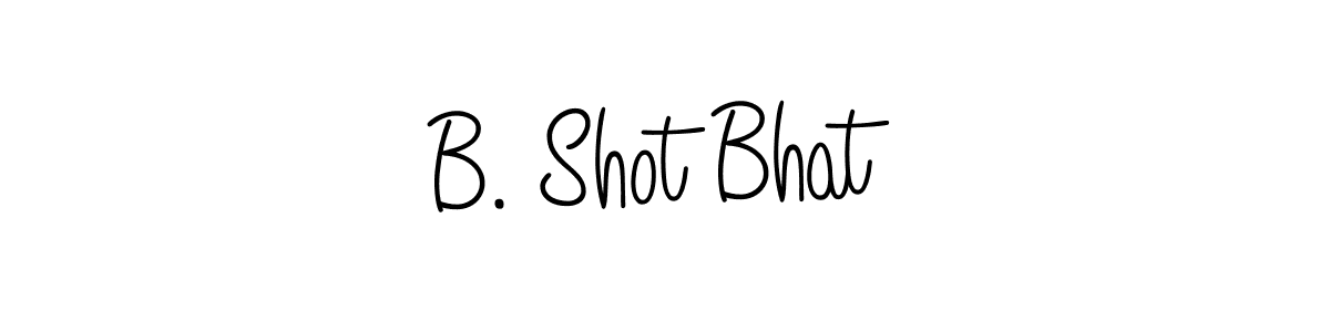 This is the best signature style for the B. Shot Bhat name. Also you like these signature font (Angelique-Rose-font-FFP). Mix name signature. B. Shot Bhat signature style 5 images and pictures png