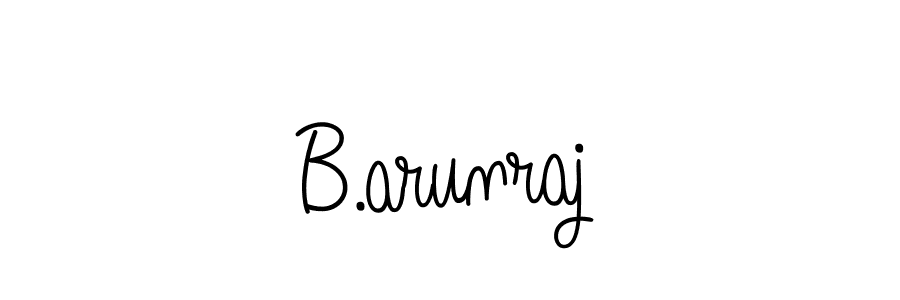 Make a beautiful signature design for name B.arunraj. Use this online signature maker to create a handwritten signature for free. B.arunraj signature style 5 images and pictures png