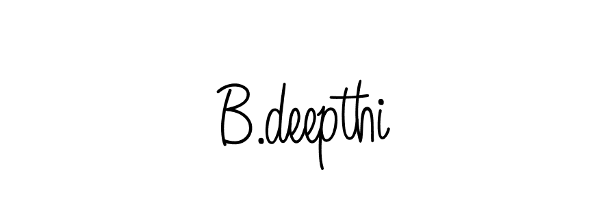 Also we have B.deepthi name is the best signature style. Create professional handwritten signature collection using Angelique-Rose-font-FFP autograph style. B.deepthi signature style 5 images and pictures png