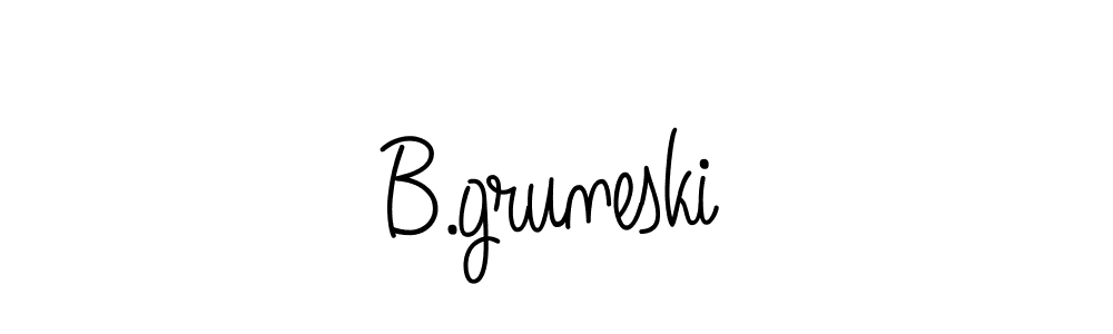 Make a short B.gruneski signature style. Manage your documents anywhere anytime using Angelique-Rose-font-FFP. Create and add eSignatures, submit forms, share and send files easily. B.gruneski signature style 5 images and pictures png