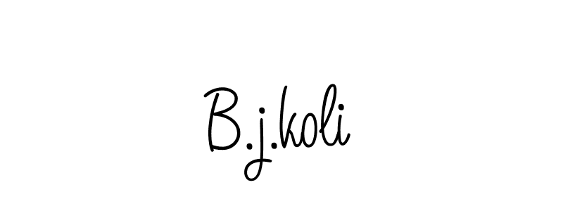 Check out images of Autograph of B.j.koli name. Actor B.j.koli Signature Style. Angelique-Rose-font-FFP is a professional sign style online. B.j.koli signature style 5 images and pictures png