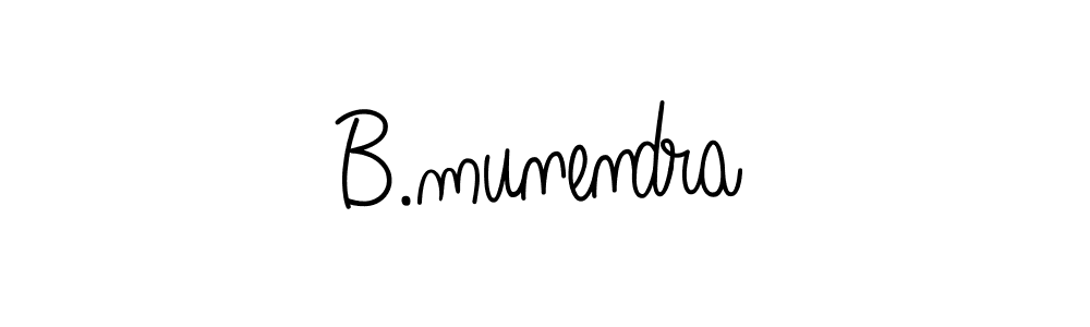 Make a short B.munendra signature style. Manage your documents anywhere anytime using Angelique-Rose-font-FFP. Create and add eSignatures, submit forms, share and send files easily. B.munendra signature style 5 images and pictures png