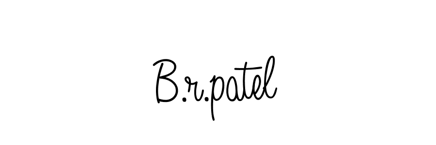 Make a beautiful signature design for name B.r.patel. Use this online signature maker to create a handwritten signature for free. B.r.patel signature style 5 images and pictures png