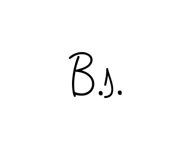 B.s. stylish signature style. Best Handwritten Sign (Angelique-Rose-font-FFP) for my name. Handwritten Signature Collection Ideas for my name B.s.. B.s. signature style 5 images and pictures png