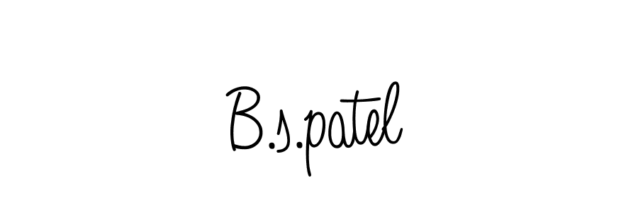 Once you've used our free online signature maker to create your best signature Angelique-Rose-font-FFP style, it's time to enjoy all of the benefits that B.s.patel name signing documents. B.s.patel signature style 5 images and pictures png