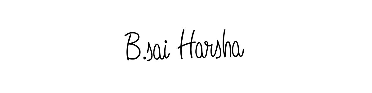 Also You can easily find your signature by using the search form. We will create B.sai Harsha name handwritten signature images for you free of cost using Angelique-Rose-font-FFP sign style. B.sai Harsha signature style 5 images and pictures png