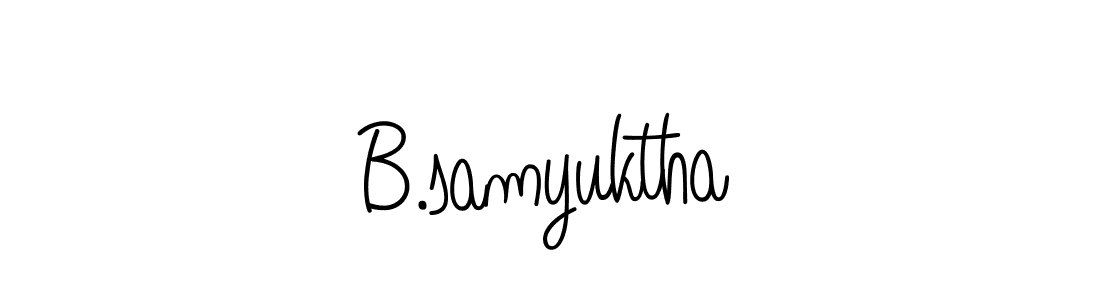 See photos of B.samyuktha official signature by Spectra . Check more albums & portfolios. Read reviews & check more about Angelique-Rose-font-FFP font. B.samyuktha signature style 5 images and pictures png