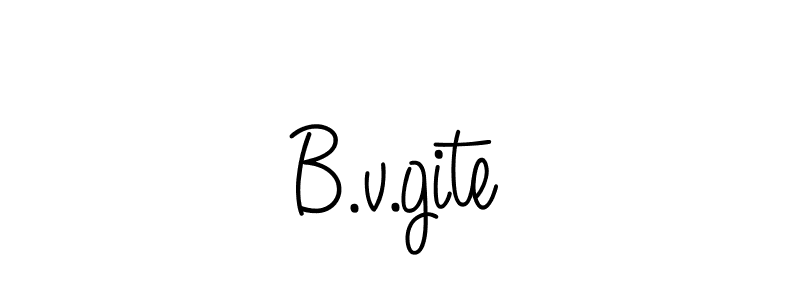 Once you've used our free online signature maker to create your best signature Angelique-Rose-font-FFP style, it's time to enjoy all of the benefits that B.v.gite name signing documents. B.v.gite signature style 5 images and pictures png