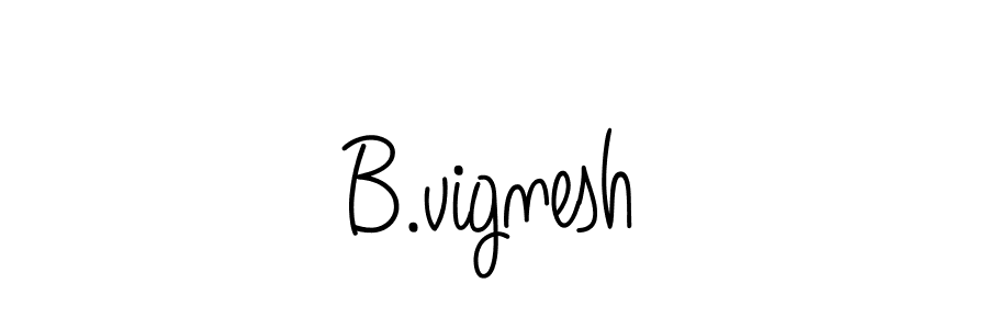 Angelique-Rose-font-FFP is a professional signature style that is perfect for those who want to add a touch of class to their signature. It is also a great choice for those who want to make their signature more unique. Get B.vignesh name to fancy signature for free. B.vignesh signature style 5 images and pictures png