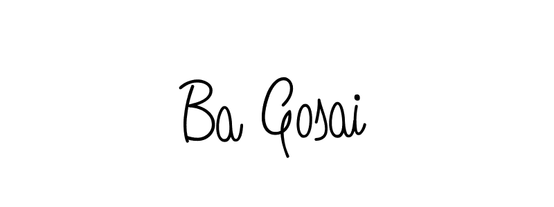 Similarly Angelique-Rose-font-FFP is the best handwritten signature design. Signature creator online .You can use it as an online autograph creator for name Ba Gosai. Ba Gosai signature style 5 images and pictures png