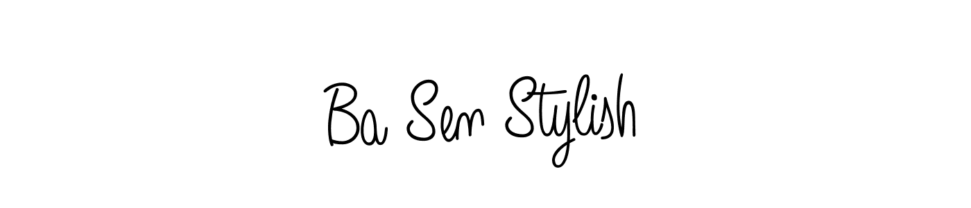 Also You can easily find your signature by using the search form. We will create Ba Sen Stylish name handwritten signature images for you free of cost using Angelique-Rose-font-FFP sign style. Ba Sen Stylish signature style 5 images and pictures png