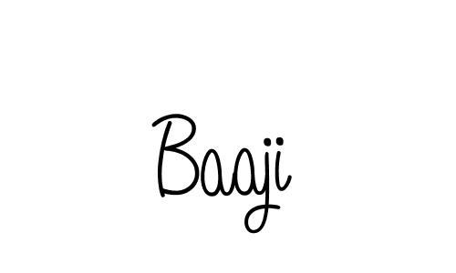 Create a beautiful signature design for name Baaji. With this signature (Angelique-Rose-font-FFP) fonts, you can make a handwritten signature for free. Baaji signature style 5 images and pictures png