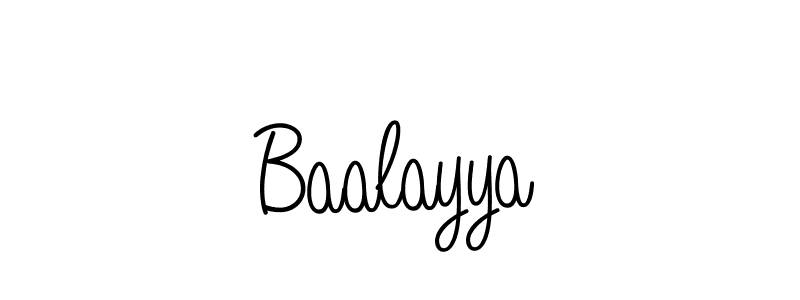 Make a beautiful signature design for name Baalayya. Use this online signature maker to create a handwritten signature for free. Baalayya signature style 5 images and pictures png