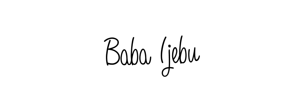 Similarly Angelique-Rose-font-FFP is the best handwritten signature design. Signature creator online .You can use it as an online autograph creator for name Baba Ijebu. Baba Ijebu signature style 5 images and pictures png