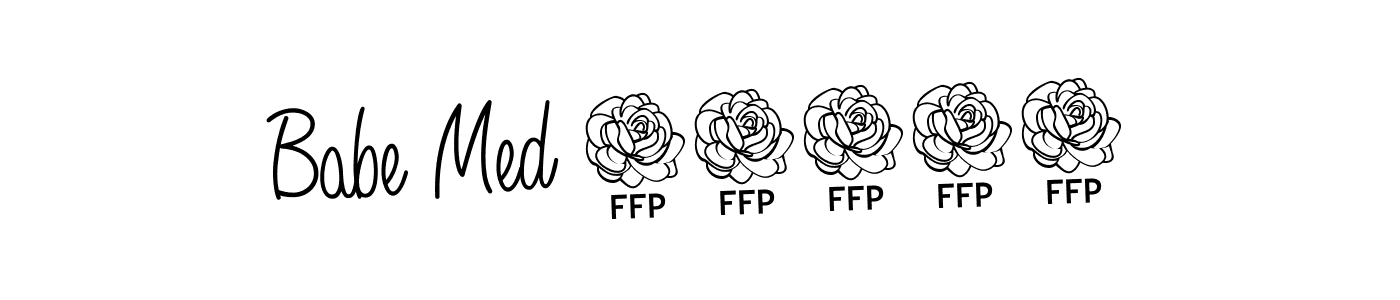 if you are searching for the best signature style for your name Babe Med 22556. so please give up your signature search. here we have designed multiple signature styles  using Angelique-Rose-font-FFP. Babe Med 22556 signature style 5 images and pictures png