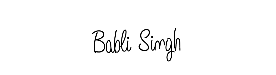 if you are searching for the best signature style for your name Babli Singh. so please give up your signature search. here we have designed multiple signature styles  using Angelique-Rose-font-FFP. Babli Singh signature style 5 images and pictures png