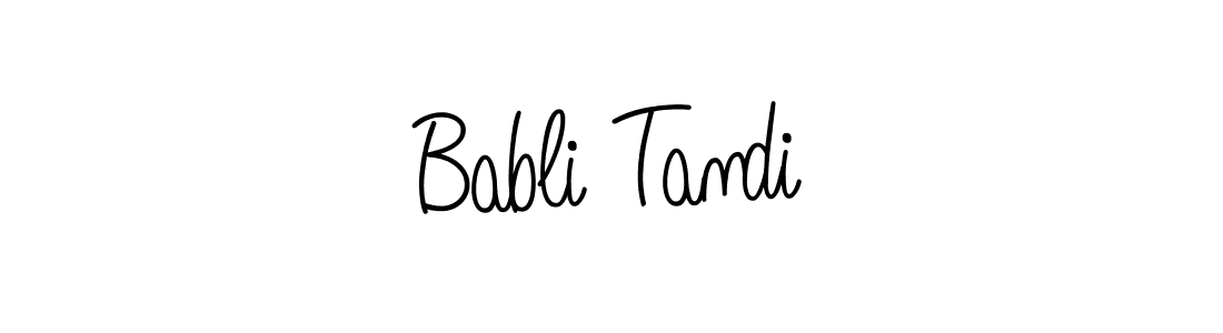 Here are the top 10 professional signature styles for the name Babli Tandi. These are the best autograph styles you can use for your name. Babli Tandi signature style 5 images and pictures png