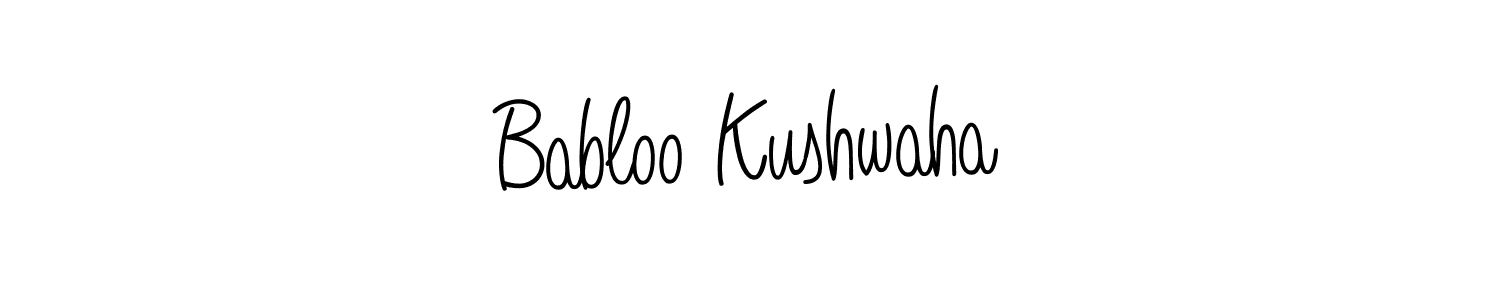 Best and Professional Signature Style for Babloo Kushwaha. Angelique-Rose-font-FFP Best Signature Style Collection. Babloo Kushwaha signature style 5 images and pictures png