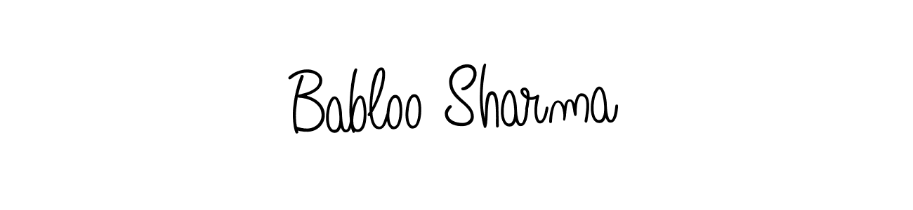 Similarly Angelique-Rose-font-FFP is the best handwritten signature design. Signature creator online .You can use it as an online autograph creator for name Babloo Sharma. Babloo Sharma signature style 5 images and pictures png