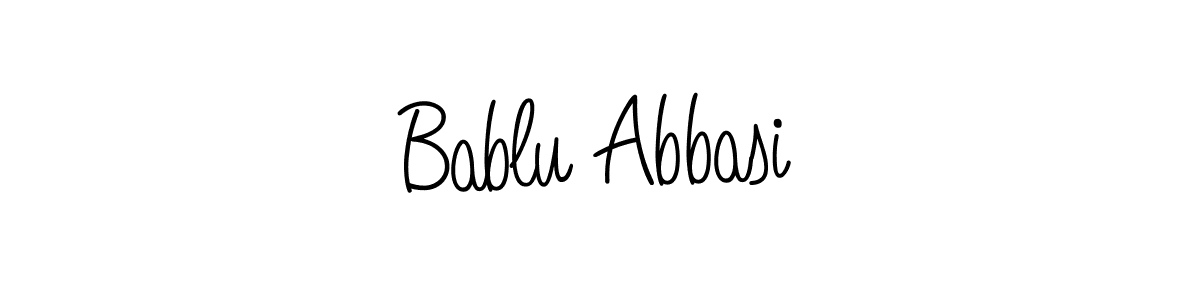 Also You can easily find your signature by using the search form. We will create Bablu Abbasi name handwritten signature images for you free of cost using Angelique-Rose-font-FFP sign style. Bablu Abbasi signature style 5 images and pictures png