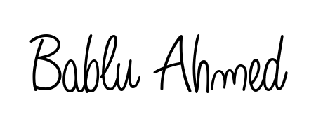 Practice writing Bablu Ahmed with the flow of Angelique-Rose-font-FFP lettering. A fantastic source of inspiration for developing your personal signature style. Bablu Ahmed signature style 5 images and pictures png