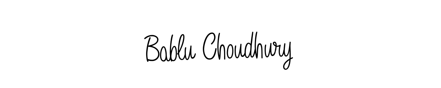 Once you've used our free online signature maker to create your best signature Angelique-Rose-font-FFP style, it's time to enjoy all of the benefits that Bablu Choudhury name signing documents. Bablu Choudhury signature style 5 images and pictures png