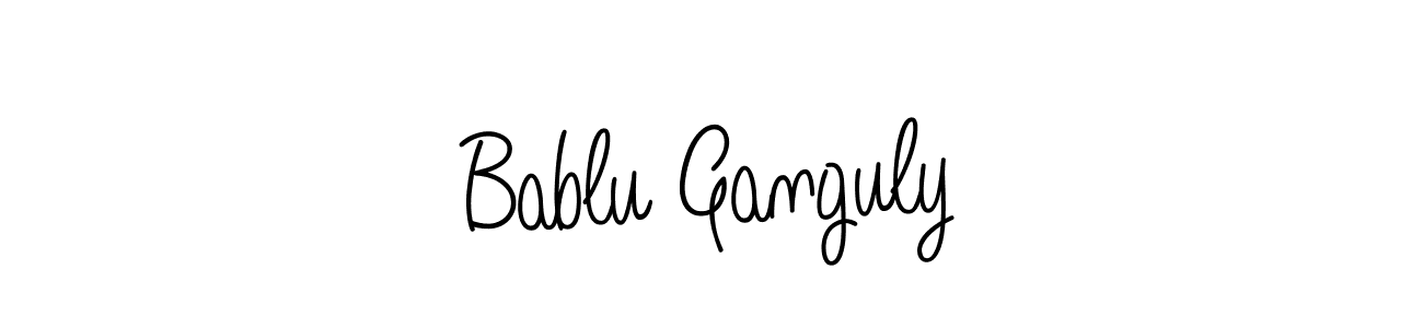 Make a beautiful signature design for name Bablu Ganguly. Use this online signature maker to create a handwritten signature for free. Bablu Ganguly signature style 5 images and pictures png