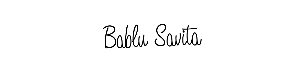 Make a beautiful signature design for name Bablu Savita. Use this online signature maker to create a handwritten signature for free. Bablu Savita signature style 5 images and pictures png