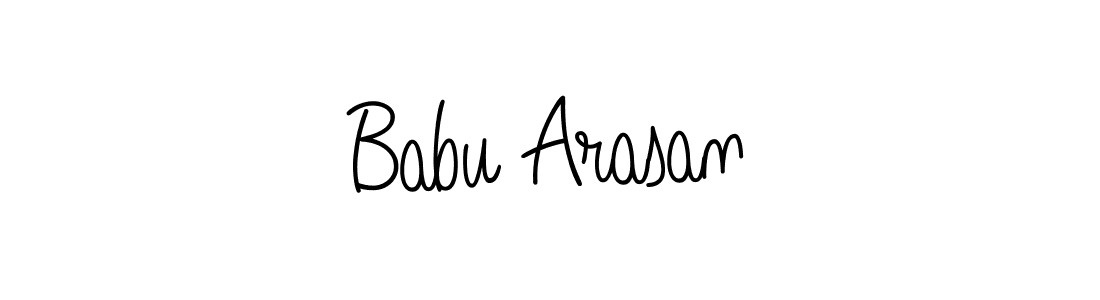 if you are searching for the best signature style for your name Babu Arasan. so please give up your signature search. here we have designed multiple signature styles  using Angelique-Rose-font-FFP. Babu Arasan signature style 5 images and pictures png