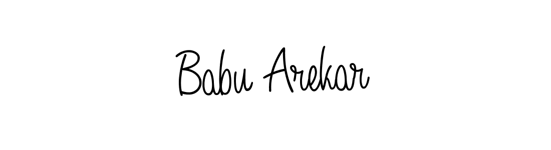 How to Draw Babu Arekar signature style? Angelique-Rose-font-FFP is a latest design signature styles for name Babu Arekar. Babu Arekar signature style 5 images and pictures png