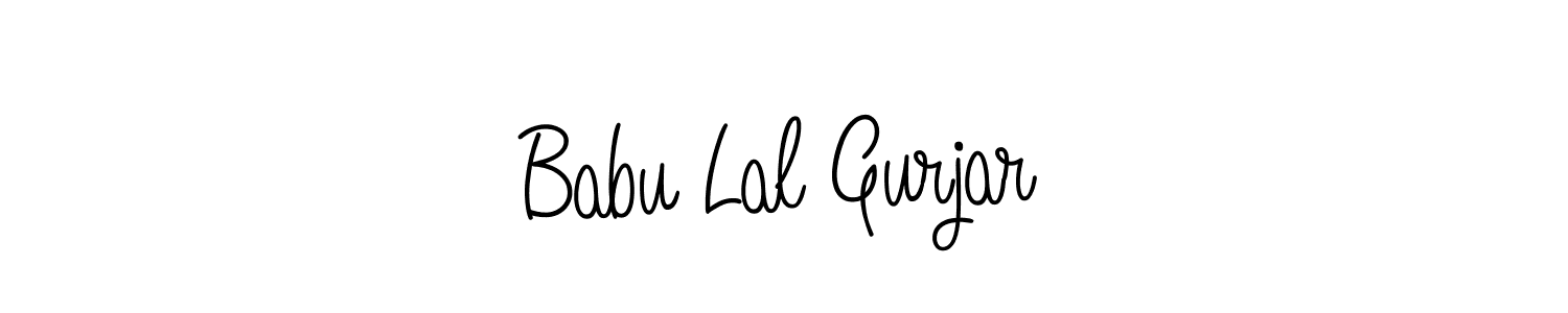 You can use this online signature creator to create a handwritten signature for the name Babu Lal Gurjar. This is the best online autograph maker. Babu Lal Gurjar signature style 5 images and pictures png