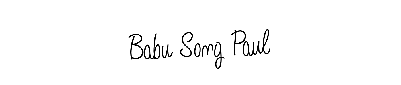 Best and Professional Signature Style for Babu Song Paul. Angelique-Rose-font-FFP Best Signature Style Collection. Babu Song Paul signature style 5 images and pictures png