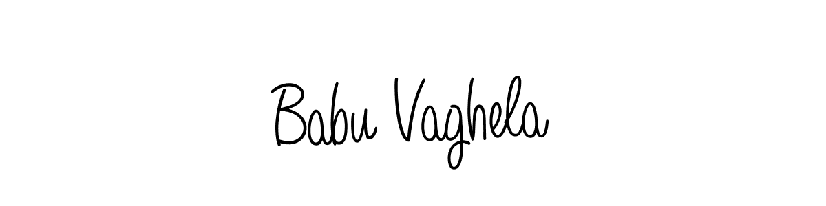Once you've used our free online signature maker to create your best signature Angelique-Rose-font-FFP style, it's time to enjoy all of the benefits that Babu Vaghela name signing documents. Babu Vaghela signature style 5 images and pictures png