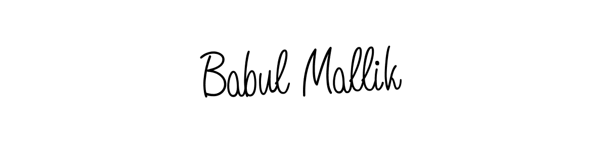 Once you've used our free online signature maker to create your best signature Angelique-Rose-font-FFP style, it's time to enjoy all of the benefits that Babul Mallik name signing documents. Babul Mallik signature style 5 images and pictures png
