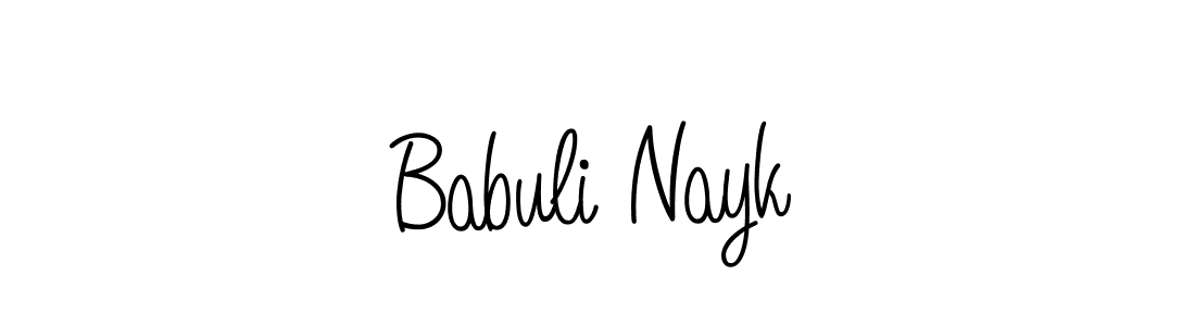 Also You can easily find your signature by using the search form. We will create Babuli Nayk name handwritten signature images for you free of cost using Angelique-Rose-font-FFP sign style. Babuli Nayk signature style 5 images and pictures png