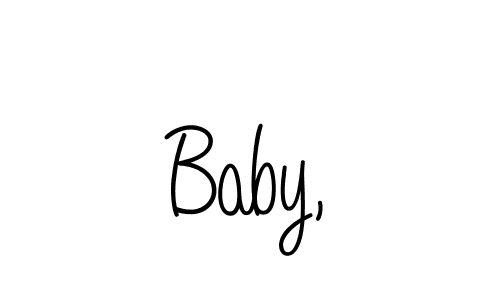 Best and Professional Signature Style for Baby,. Angelique-Rose-font-FFP Best Signature Style Collection. Baby, signature style 5 images and pictures png