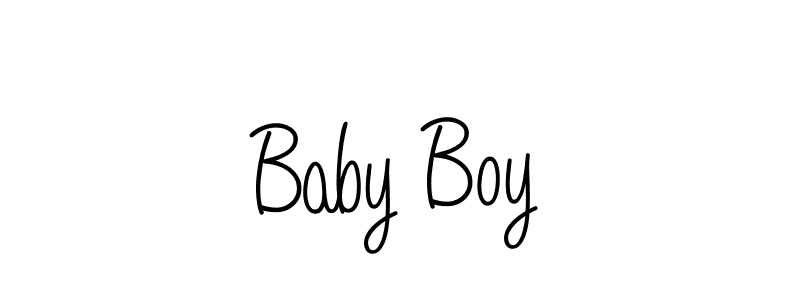 How to make Baby Boy signature? Angelique-Rose-font-FFP is a professional autograph style. Create handwritten signature for Baby Boy name. Baby Boy signature style 5 images and pictures png