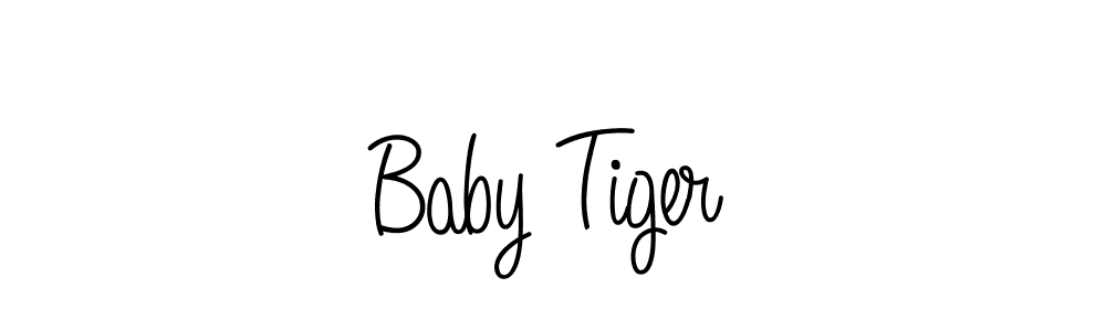 How to Draw Baby Tiger signature style? Angelique-Rose-font-FFP is a latest design signature styles for name Baby Tiger. Baby Tiger signature style 5 images and pictures png