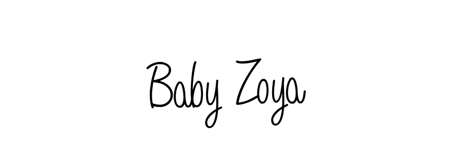 Check out images of Autograph of Baby Zoya name. Actor Baby Zoya Signature Style. Angelique-Rose-font-FFP is a professional sign style online. Baby Zoya signature style 5 images and pictures png