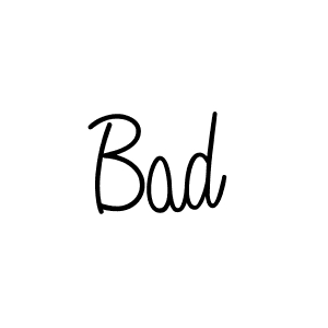 if you are searching for the best signature style for your name Bad. so please give up your signature search. here we have designed multiple signature styles  using Angelique-Rose-font-FFP. Bad signature style 5 images and pictures png