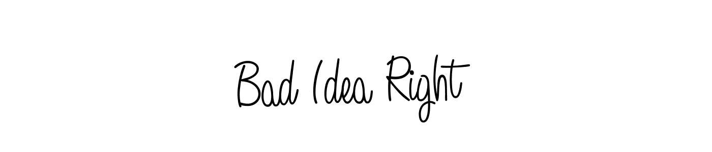 Best and Professional Signature Style for Bad Idea Right. Angelique-Rose-font-FFP Best Signature Style Collection. Bad Idea Right signature style 5 images and pictures png