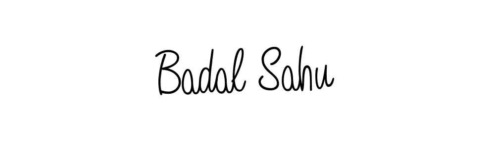 Design your own signature with our free online signature maker. With this signature software, you can create a handwritten (Angelique-Rose-font-FFP) signature for name Badal Sahu. Badal Sahu signature style 5 images and pictures png