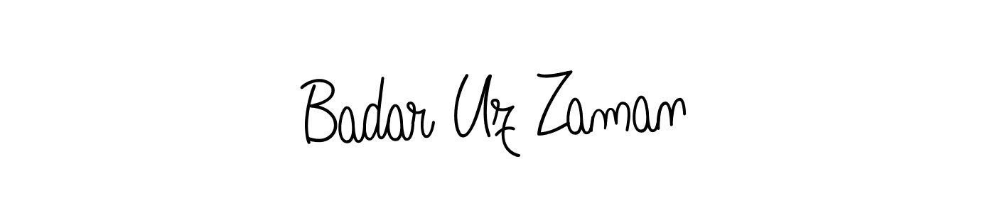 How to make Badar Uz Zaman signature? Angelique-Rose-font-FFP is a professional autograph style. Create handwritten signature for Badar Uz Zaman name. Badar Uz Zaman signature style 5 images and pictures png