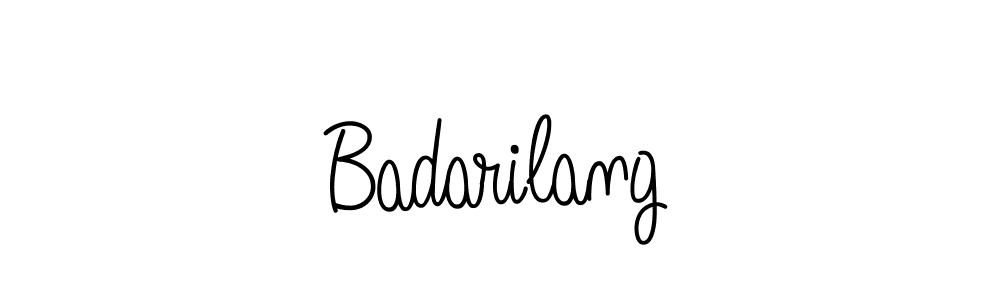 How to make Badarilang signature? Angelique-Rose-font-FFP is a professional autograph style. Create handwritten signature for Badarilang name. Badarilang signature style 5 images and pictures png
