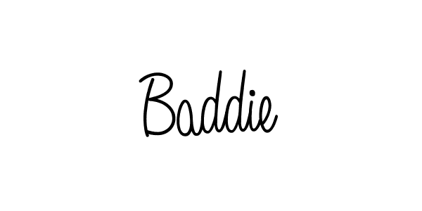 How to make Baddie signature? Angelique-Rose-font-FFP is a professional autograph style. Create handwritten signature for Baddie name. Baddie signature style 5 images and pictures png